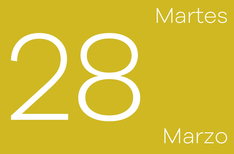 Hoy martes 28 de marzo