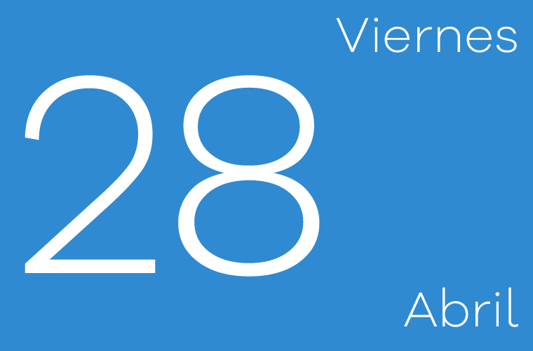 Hoy viernes 28 de abril