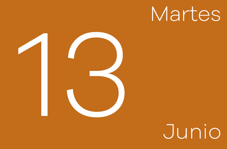 Hoy martes 13 de junio