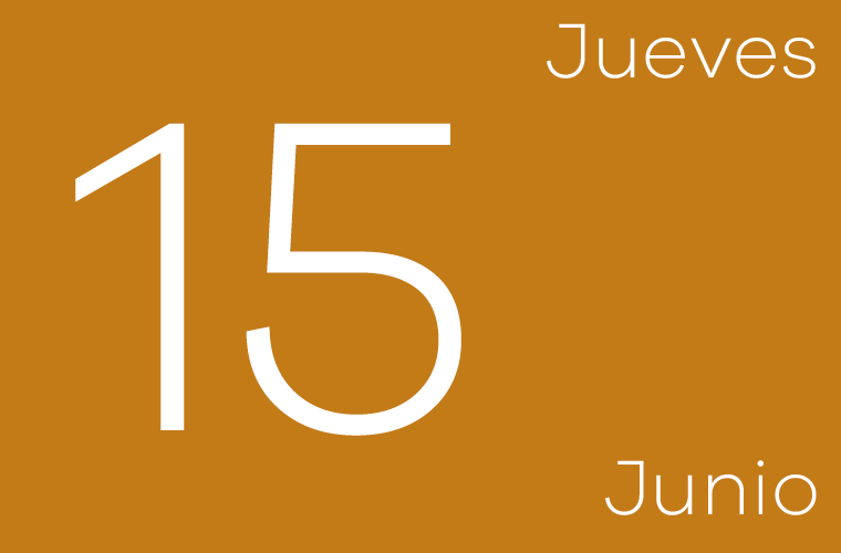Hoy jueves 15 de junio