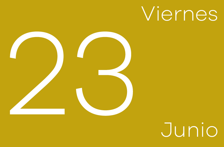 Hoy viernes 23 de junio