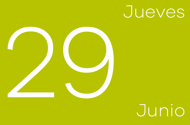 Hoy jueves 29 de junio