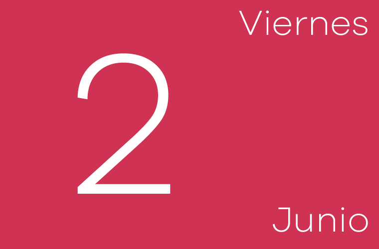 Hoy viernes 2 de junio