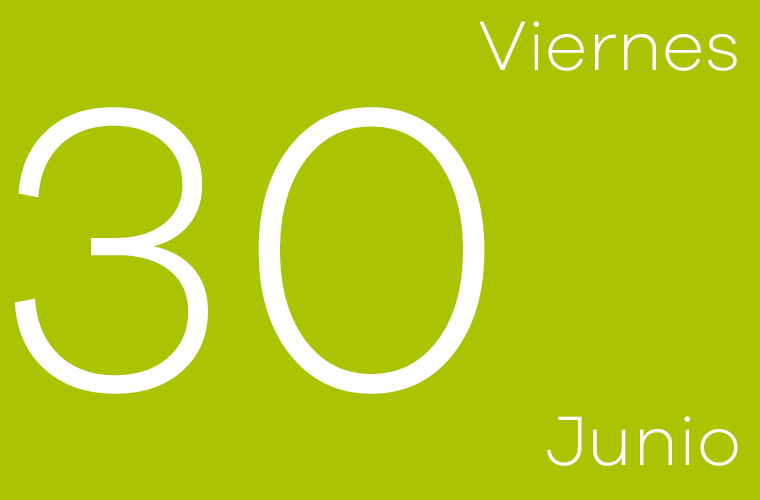 Hoy viernes 30 de junio