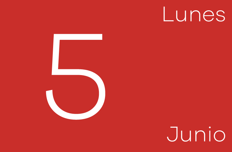 Hoy lunes 5 de junio