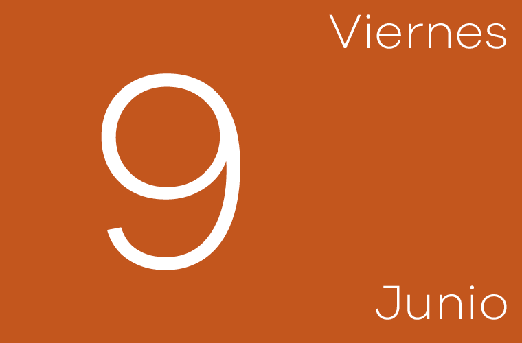 Hoy viernes 9 de junio