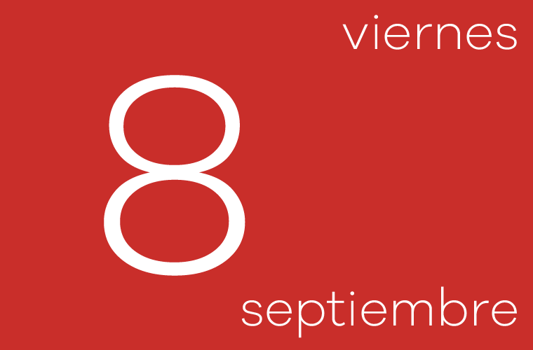Hoy viernes 8 de septiembre