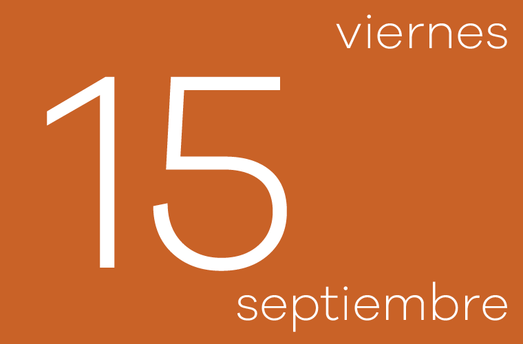 Hoy viernes 15 de septiembre