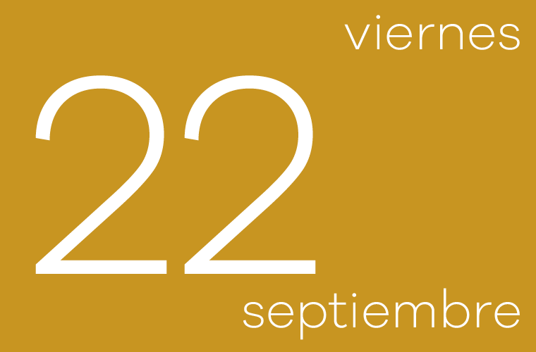 Hoy viernes 22 de septiembre
