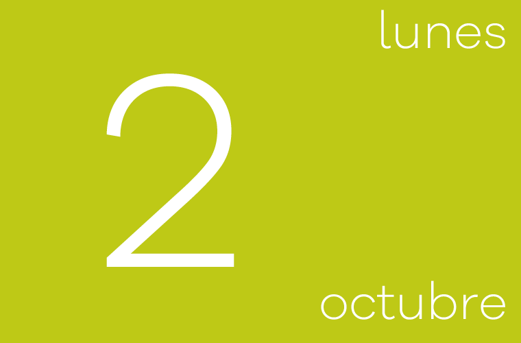 Hoy lunes 2 de Octubre