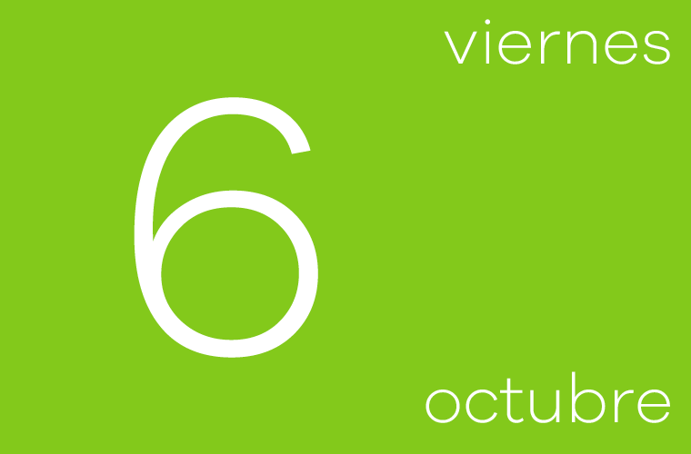 Hoy viernes 6 de Octubre