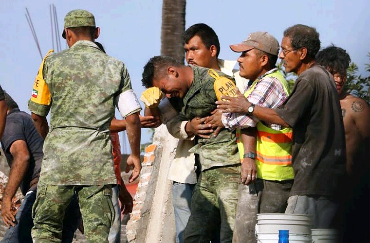 La Foto del Sismo de México que le ha Dado la Vuelta al Mundo