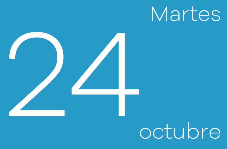 Hoy martes 24 de Octubre