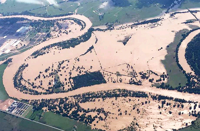 La Erosión del Río Brazos Tras Harvey ha Empeorado
