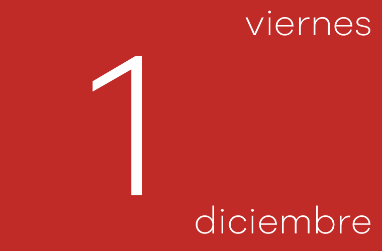 Hoy viernes 1 de diciembre