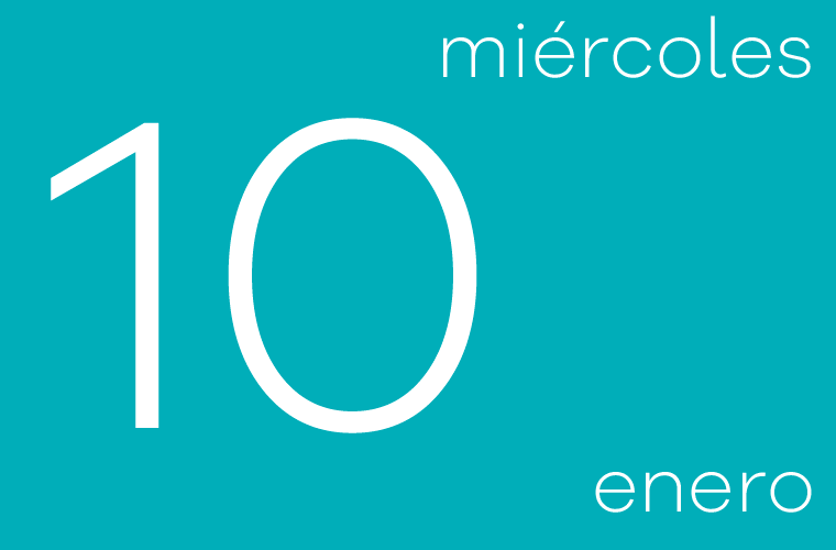 Hoy miércoles 10 de enero