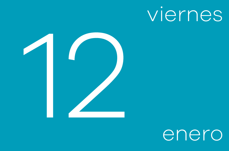 Hoy viernes 12 de enero