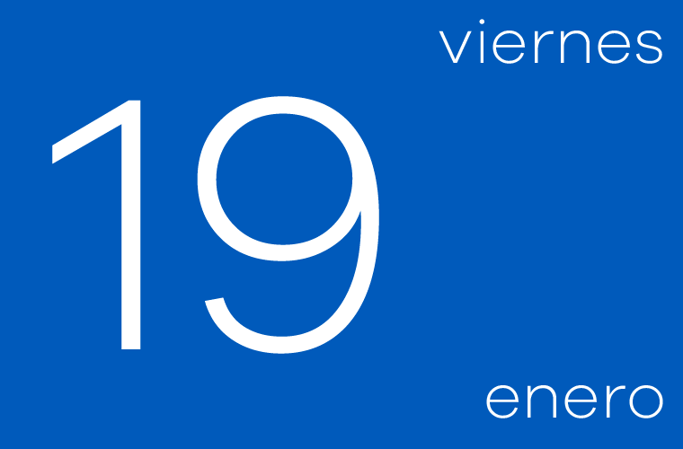 Hoy viernes 19 de enero