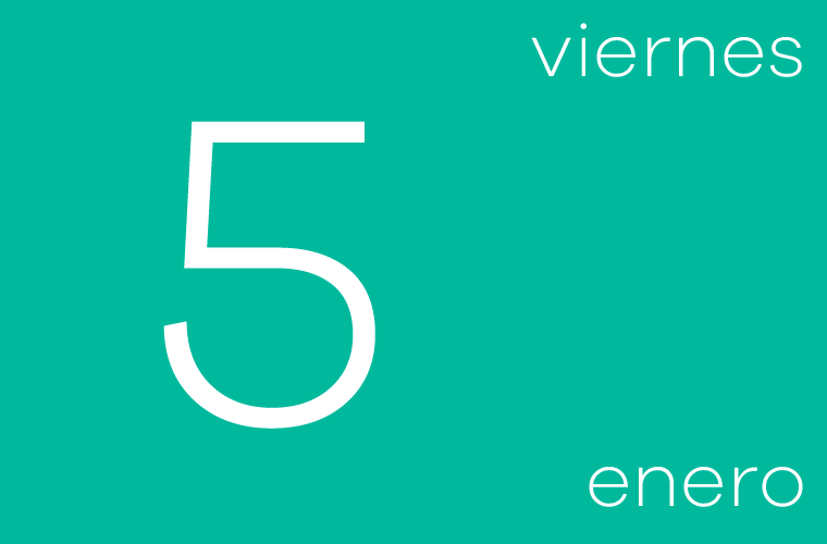 Hoy viernes 5 de enero