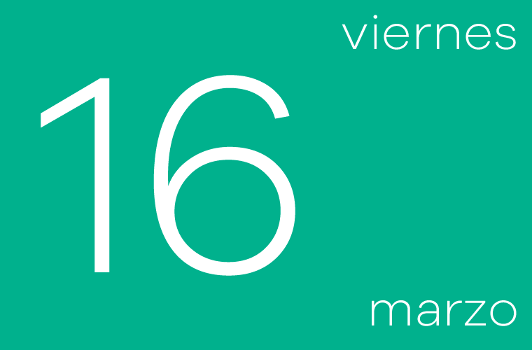 Hoy viernes 16 de marzo