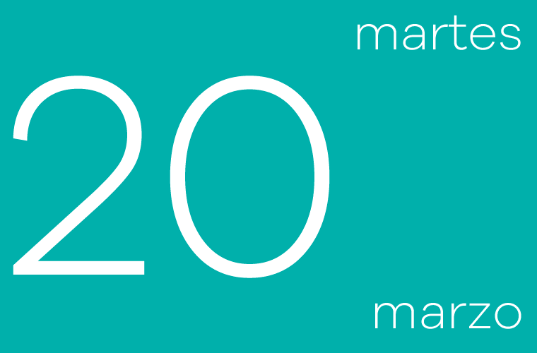 Hoy martes 20 de marzo