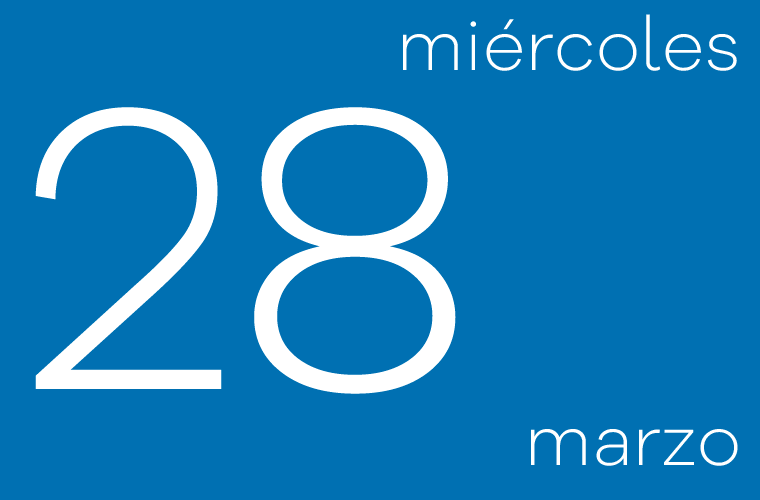 Hoy miércoles 28 de marzo