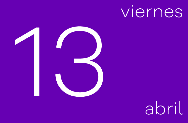 Hoy viernes 13 de abril