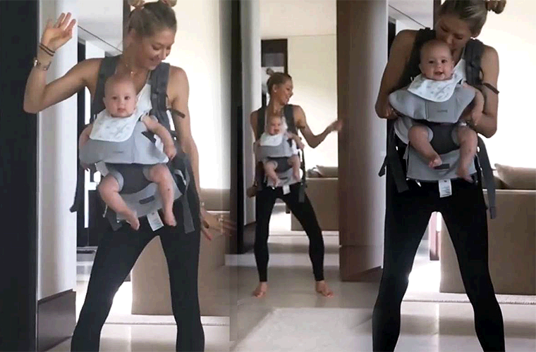 Pareja de Enrique Iglesias Le Baila y le Hace Pedido