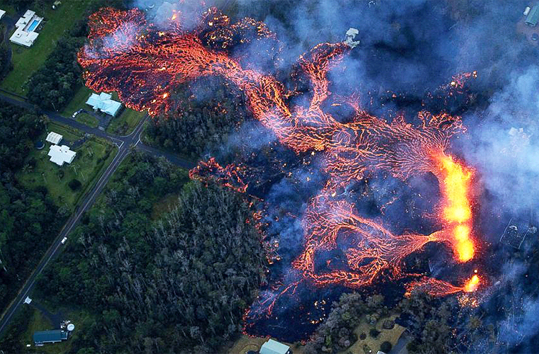 Derramamiento de Lava en Hawaii Podría Durar Meses