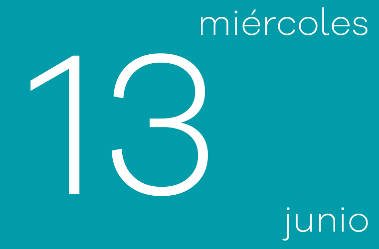 Hoy Miércoles 13 de junio