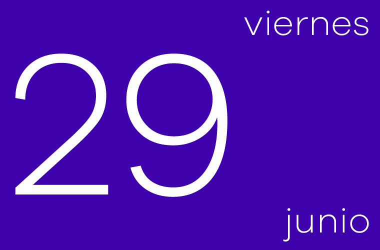 Hoy viernes 29 de junio