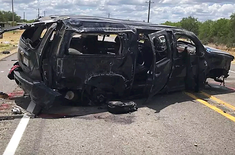 5 Inmigrantes Muertos en Persecución