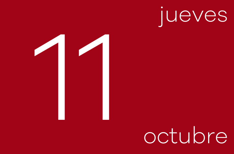 Hoy jueves 11 de Octubre