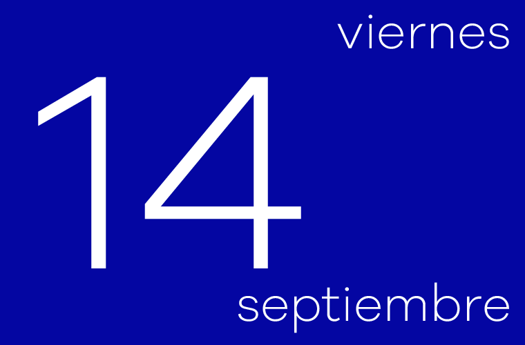 Hoy viernes 14 de septiembre