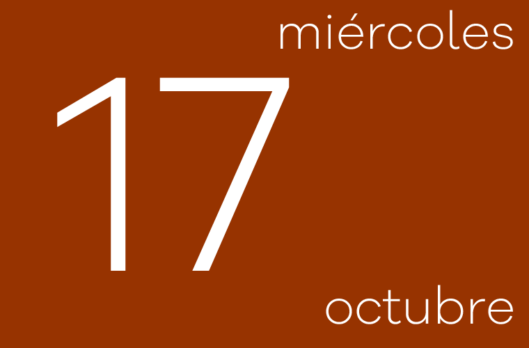 Hoy miércoles 17 de Octubre