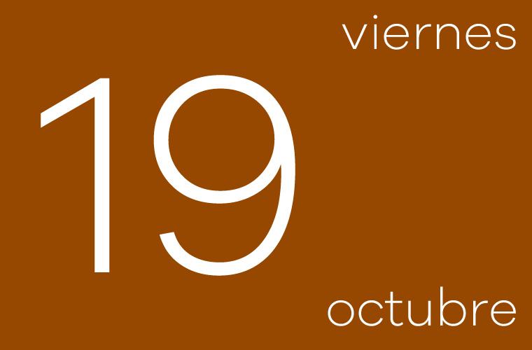 Hoy viernes 19 de Octubre