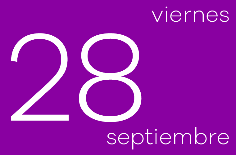 Hoy viernes 28 de septiembre