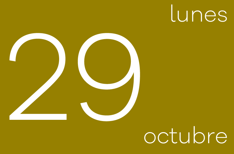 Hoy Lunes 29 de Octubre