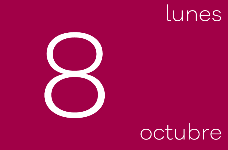 Hoy lunes 8 de Octubre