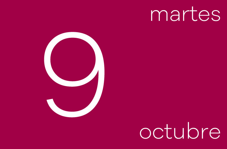 Hoy martes 9 de Octubre