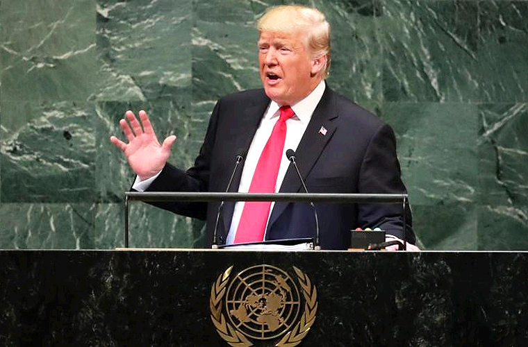 Trump Interviene en la Asamblea General de la ONU
