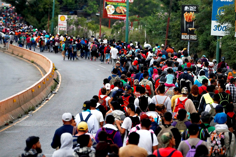 Se Reagrupa Caravana Migrante Irás Engaño de Migración Mexicana