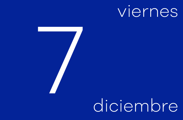 Hoy viernes 7 de diciembre