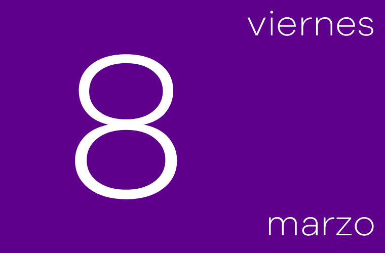 Hoy viernes 8 de marzo