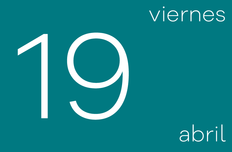 Hoy viernes 19 de abril