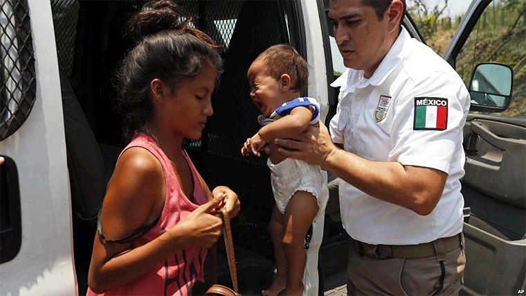 Gran Redada a Caravana en México