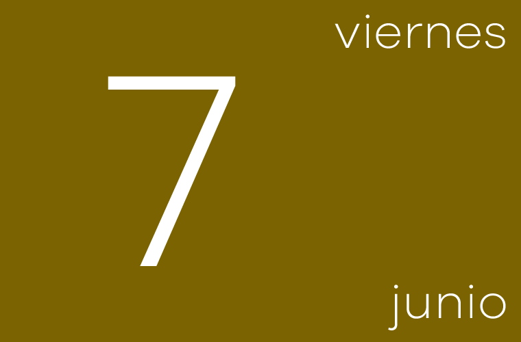 Hoy viernes 7 de junio
