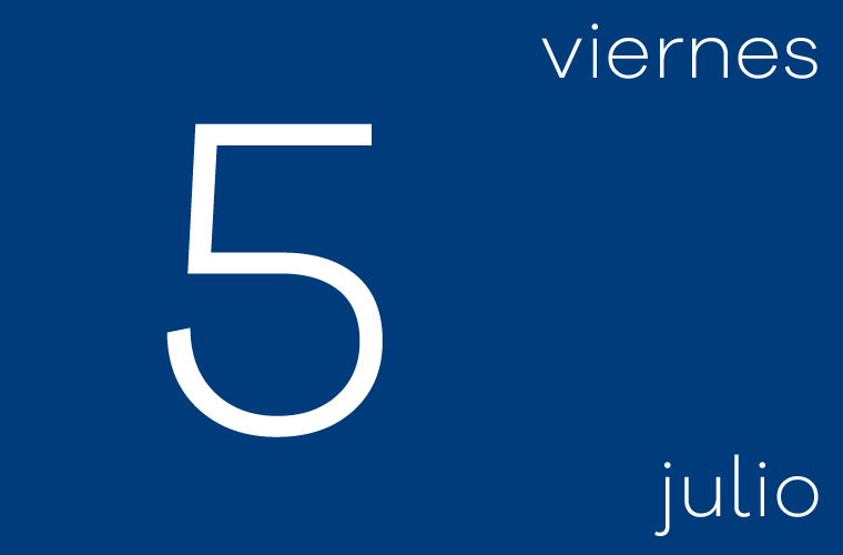 Hoy viernes 5 de julio