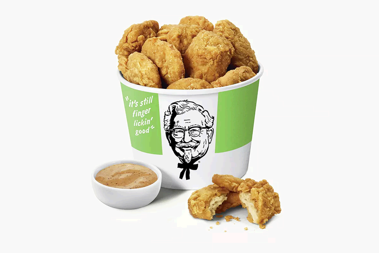 KFC ya Vende “Pollo Frito” Para Veganos