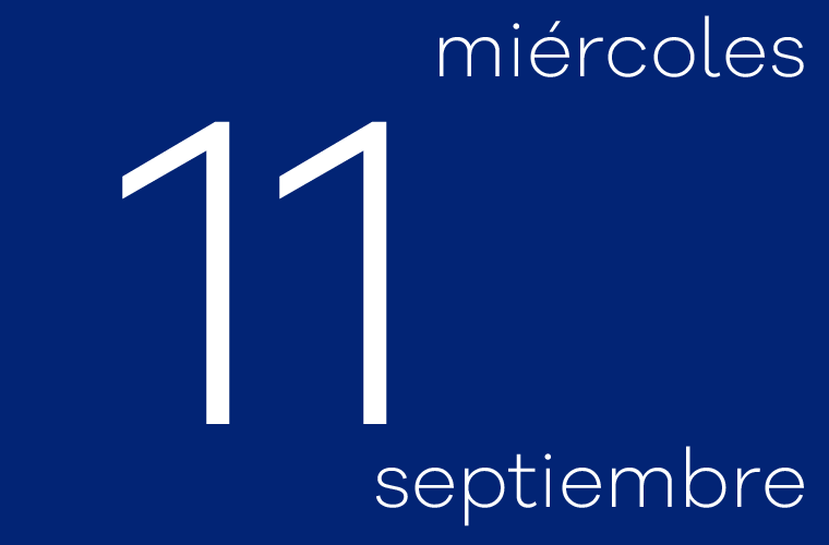 Hoy miércoles 11 de septiembre